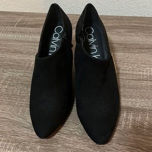 Calvin Klein ankle booties